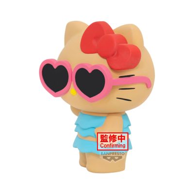 三丽鸥家族 大号Sofvimates 夏日凯蒂猫