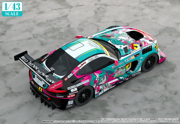 初音未来 GT企划 1/43 GOODSMILE 初音未来 AMG 2025 开幕战