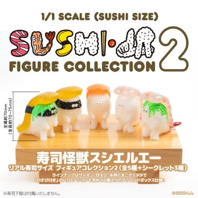 寿司怪兽 SUSHI-LA 真实寿司尺寸 模型收藏2
