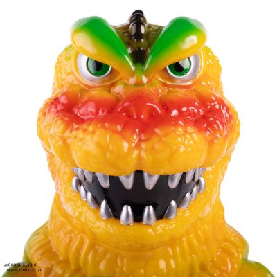 哥斯拉 UFO 软胶人偶 - 宇宙人入侵复古版 3D 复古独家 Mondo Sofubi