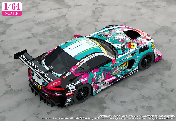 初音未来 GT企划 1/64 GOODSMILE 初音未来 AMG 2025 开幕战