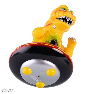 哥斯拉 UFO 软胶人偶 - 宇宙人入侵复古版 3D 复古独家 Mondo Sofubi
