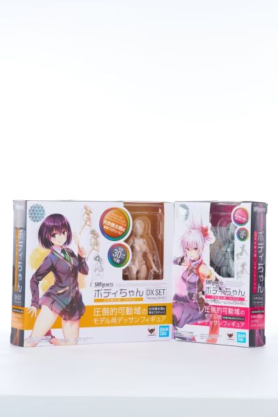 S.H.Figuarts 女性素体 -矢吹健太朗- 联名款 描线素体 (灰色)