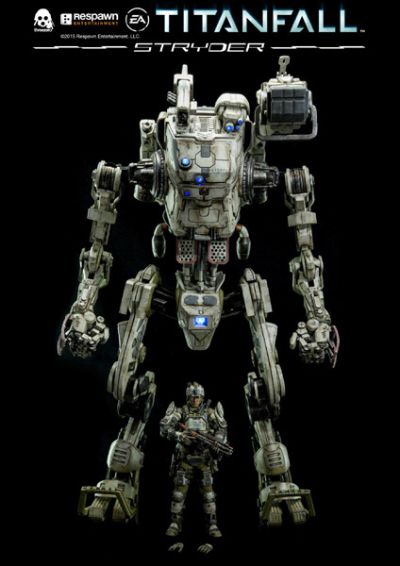 泰坦陨落 巨大外骨装甲泰坦高速型（Stryder）