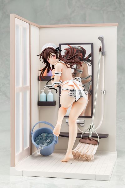 租借女友 水原千鹤 女仆比基尼de打扫姿势