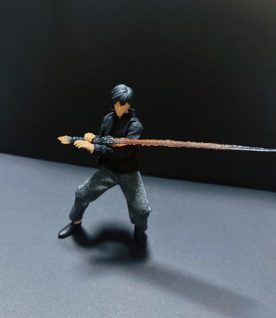1/12 可动收藏人偶 【赛博朋克】武士：泷