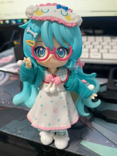 粘土娃 虚拟歌手系列01 初音未来 居家穿搭