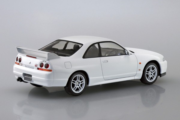 乐Pla 卡扣组合型套件 No.21-WH 日产 R33 SkylineGT-R 白