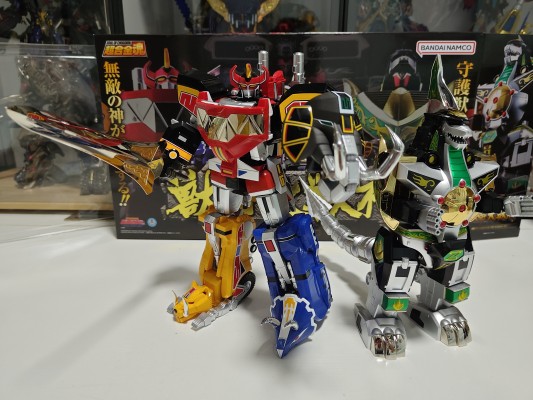 超合金魂 恐龙战队兽连者 兽帝大兽神 GX-72 大兽神 + GX-78 龙皇凯撒（暂译）