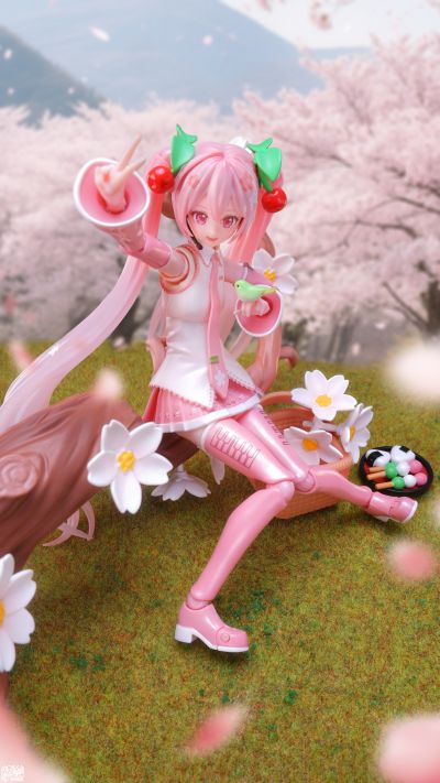 布鲁可积木人奇迹版 樱花未来