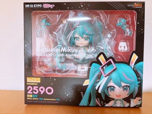 粘土人#2590 初音未来 MIKU EXPO 10周年纪念