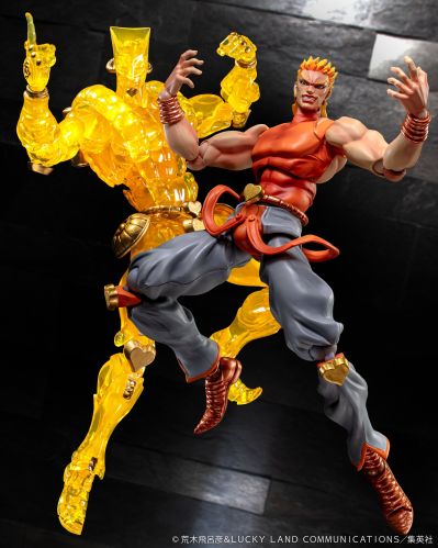 超像可动 JOJO的奇妙冒险 第三部 星尘斗士 世界 金色透明板