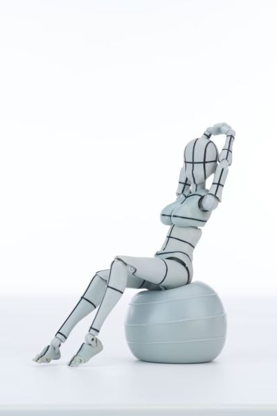 S.H.Figuarts 女性素体 -矢吹健太朗- 联名款 描线素体 (灰色)