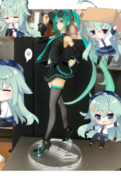 初音未来 stylist 可捏手办