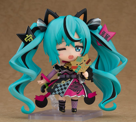 粘土人#2759 初音未来 黑招财未来