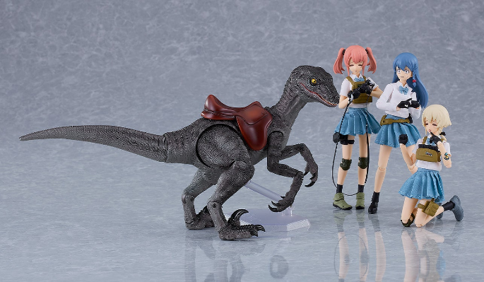 figma ex:ride. 小型恐龙（灰色）／（棕色）