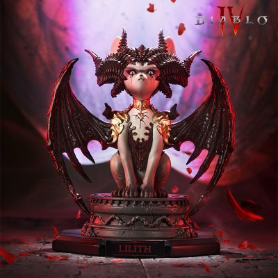 暗黑破坏神 莉莉丝喵 发光收藏手办