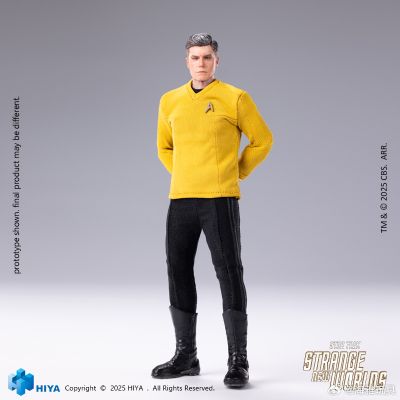超极致系列 星际迷航：奇异新世界 派克 可动人偶