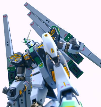 METAL ROBOT魂 （Ka版）＜机动战士系列＞ 量产型ν高达（飞翼浮游炮装备）