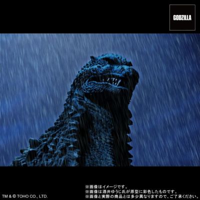 东宝30厘米系列 酒井裕司造型杰作 哥斯拉（2002）暴风雨中的攻防