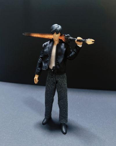 1/12 可动收藏人偶 【赛博朋克】武士：泷