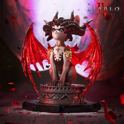 暗黑破坏神 莉莉丝喵 发光收藏手办