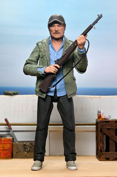 《大白鲨》50周年纪念终极版 萨姆·昆特 7英寸比例可动人偶