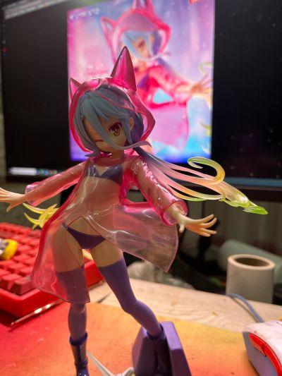 游戏人生 ESPRESTO-Glittery raincoat-白