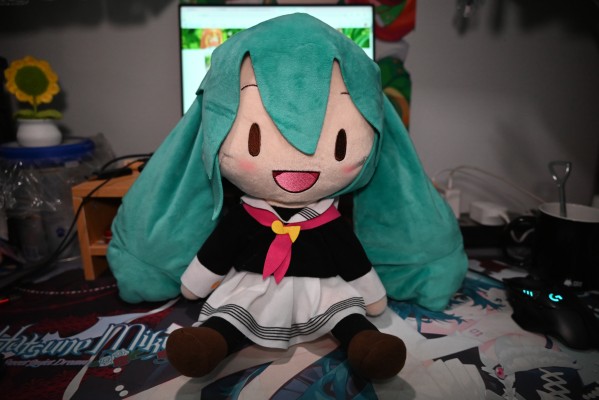 超大毛绒玩偶 初音未来 校服款