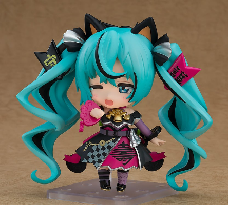 粘土人#2759 初音未来 黑招财未来
