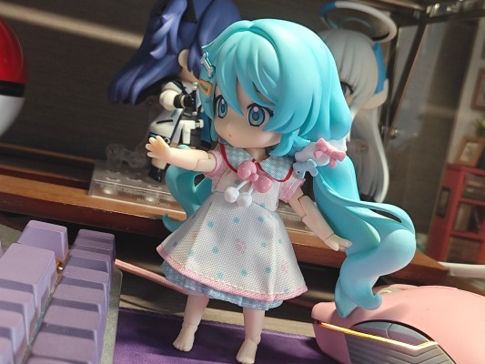 粘土娃 虚拟歌手系列01 初音未来 居家穿搭