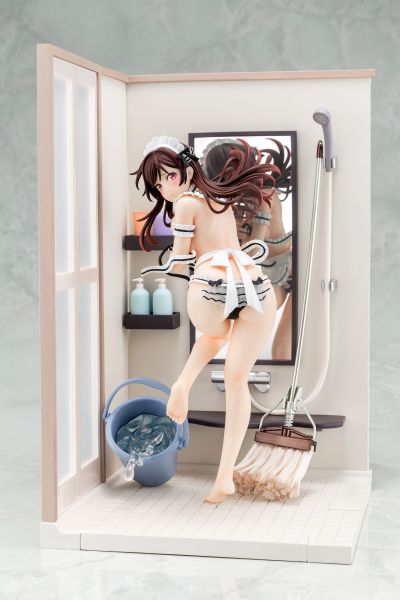 租借女友 水原千鹤 女仆比基尼de打扫姿势