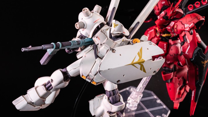 ROBOT魂＜机动战士系列＞ 实物大Nu高达立像 MSN-04FF 沙扎比 双管浮游炮型