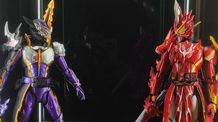 一番赏 S.H.Figuarts  假面骑士 A奖  假面骑士圣刃 勇气之龙 透明红