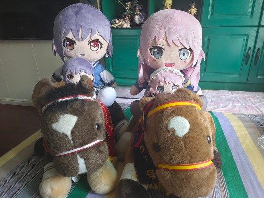 BanG Dream!  大尺寸40公分玩偶 MyGO!!!!! 高松灯/千早爱音