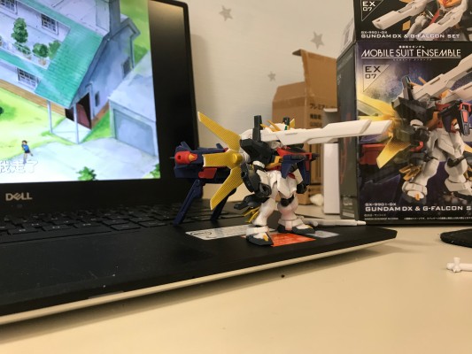 机动战士高达 MOBILE SUIT ENSEMBLE 机动新世纪高达Ｘ GX-9901-DX 高达 Double X & GS-9900 G-Falcon