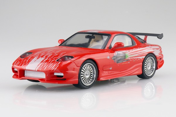 电影设备 No.WS-03 1/24 速度与激情 马自达FD3S RX-7