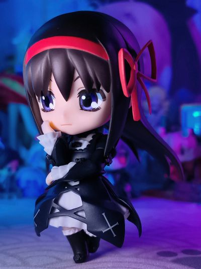 粘土人 魔法少女小圆 晓美焰 制服Ver. （汪达ーフェスティバル2012、グッドスマイルOnlineショップ限定）