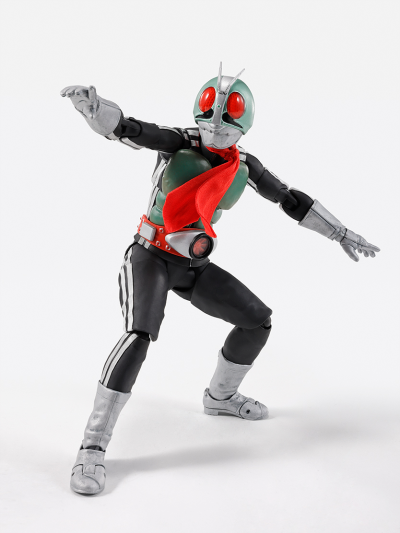 S.H.Figuarts（真骨雕制法） 假面骑士新1号 荣耀昭和骑士版（首发专属底座配套款）