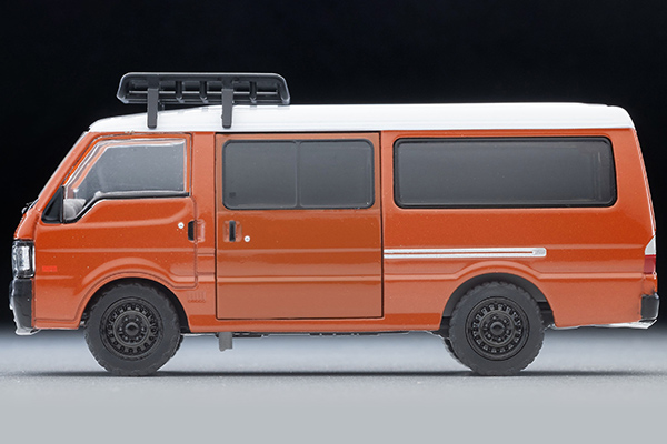 多美卡 限定经典车型 NEO LV-N310d 马自达Bongo Brawny厢式货车定制版（棕色） 含车顶行李架及人偶