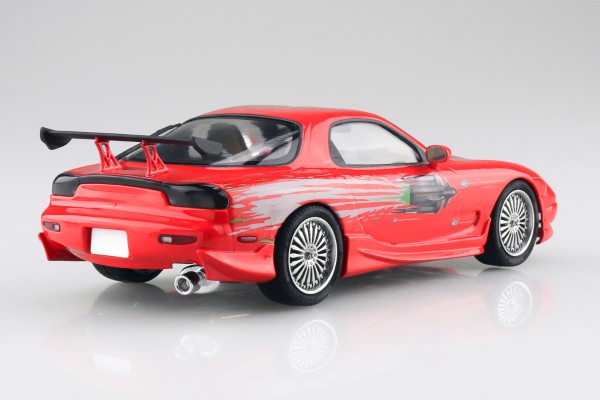 电影设备 No.WS-03 1/24 速度与激情 马自达FD3S RX-7