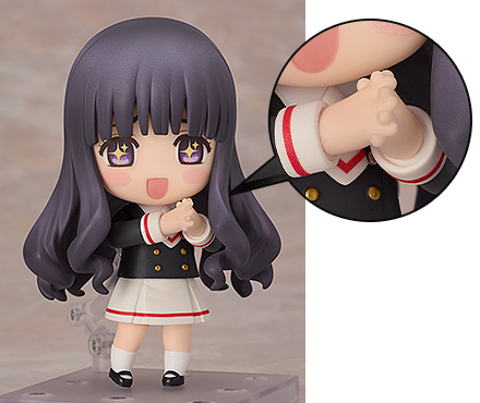 粘土人#2770 魔卡少女樱 透明牌篇 大道寺知世 友枝中学校服