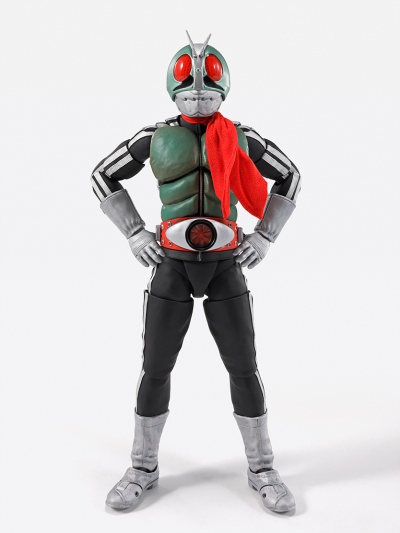 S.H.Figuarts（真骨雕制法） 假面骑士新1号 荣耀昭和骑士版（首发专属底座配套款）