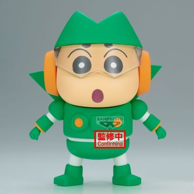 蜡笔小新 变装小新珍藏人偶～钢弹勇士小新与小白小新～（待检资料）