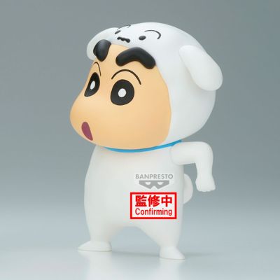 蜡笔小新 变装小新珍藏人偶～钢弹勇士小新与小白小新～（待检资料）