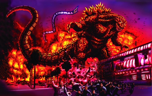 S.H.MonsterArts 哥斯拉 (Comic-Con® Explosion)