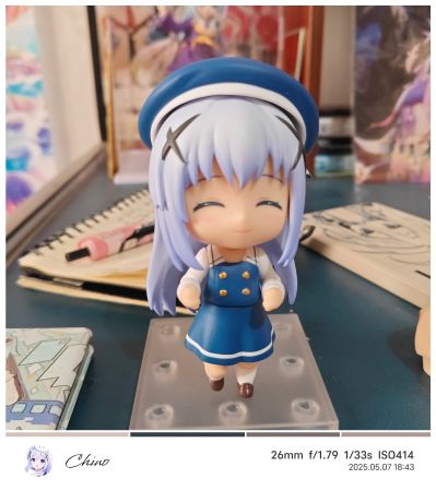 粘土人#2519 请问您今天要来点兔子吗？BLOOM 香风智乃 冬季校服