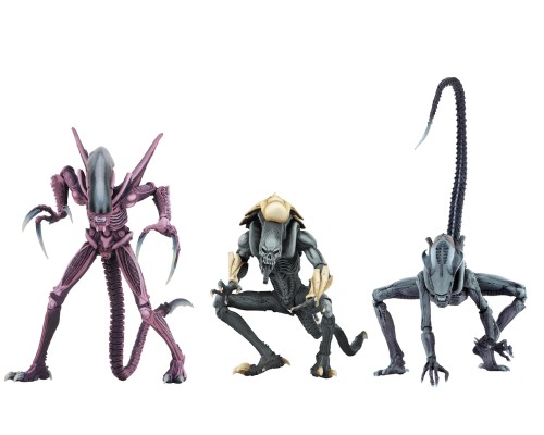 NECA-异形大战铁血战士街机版-剃刀爪异形