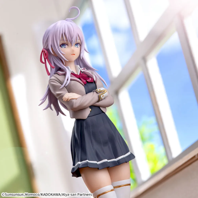 不时用俄语小声说真心话的邻桌艾莉同学动画版 Luminasta “艾莉”校服