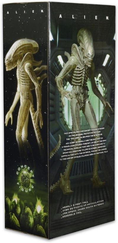 NECA 异形 1/4 比例半透明概念原型套装 动作人偶